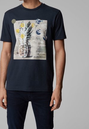 BOSS T-shirt imprimé - dark blue