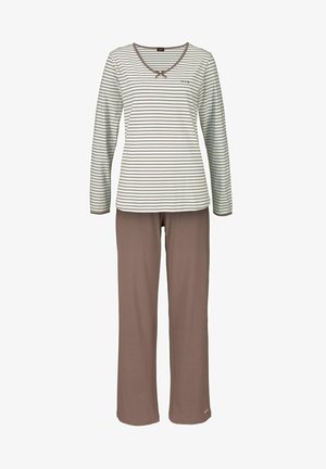 H.I.S, Pyjama - creme/taupe