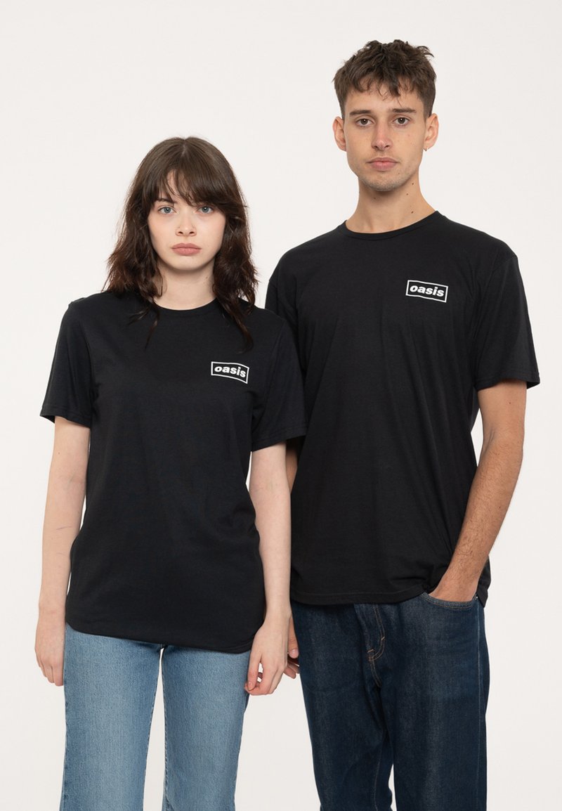 Paradiso Clothing SOME MIGHT SAY LYRICS - Print T-shirt - black