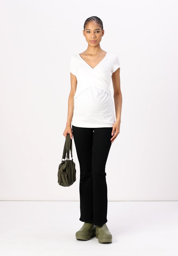 OLMRAIN LIFE PUSH UP FLARED - Flared Jeans2