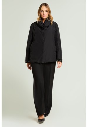 IMBOTTITA RICAMATA A MANO - Winterjas - nero