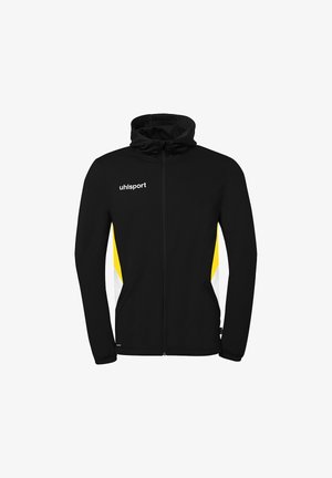 uhlsport, EQUIPE 29 MULTI HOOD - Trainingsvest - schwarz weiß limonengelb