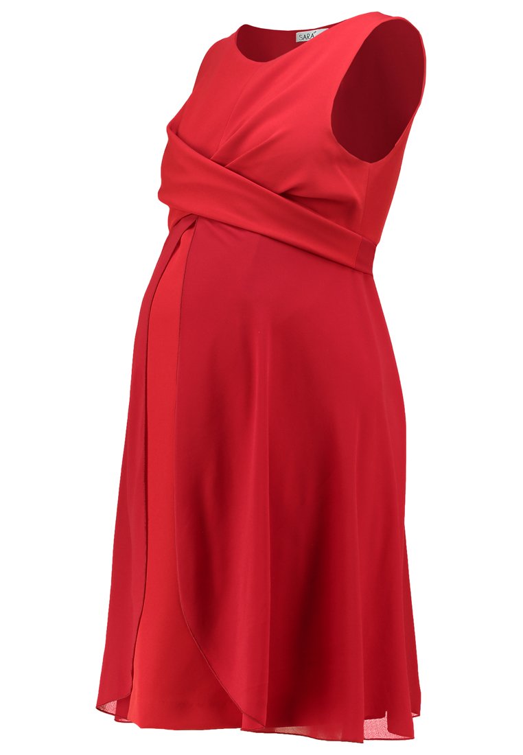 Sara’ Cocktailjurk rood