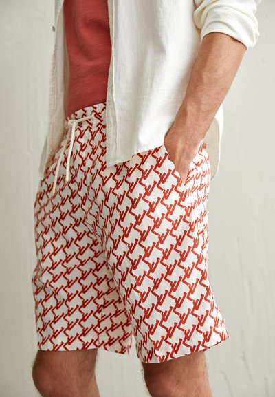 J.LINDEBERG EARL GEO PRINT - Calções - cloud white