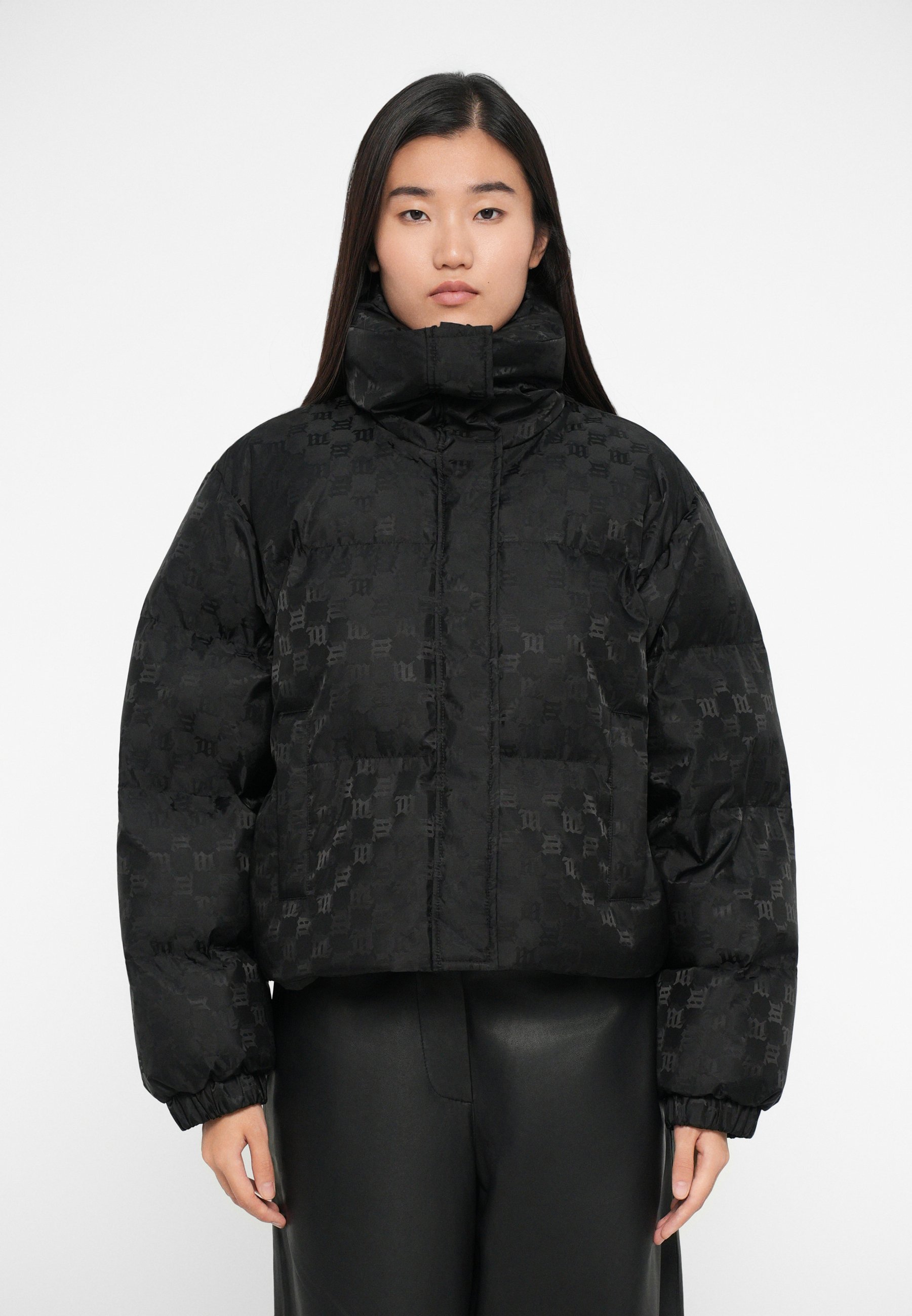 MISBHV MONOGRAM - Down jacket - black - Zalando.ie