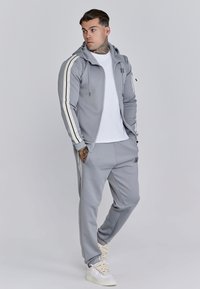 SIKSILK HOODIE - Tréningová bunda - grey