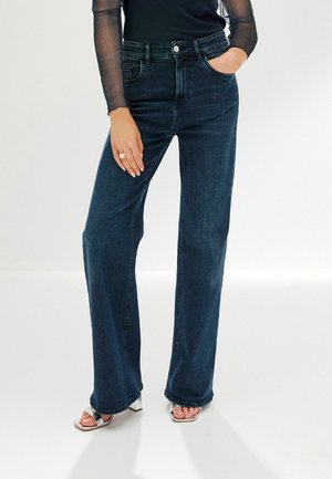 Next WIDE LEG  - Flared Jeans - inky blue