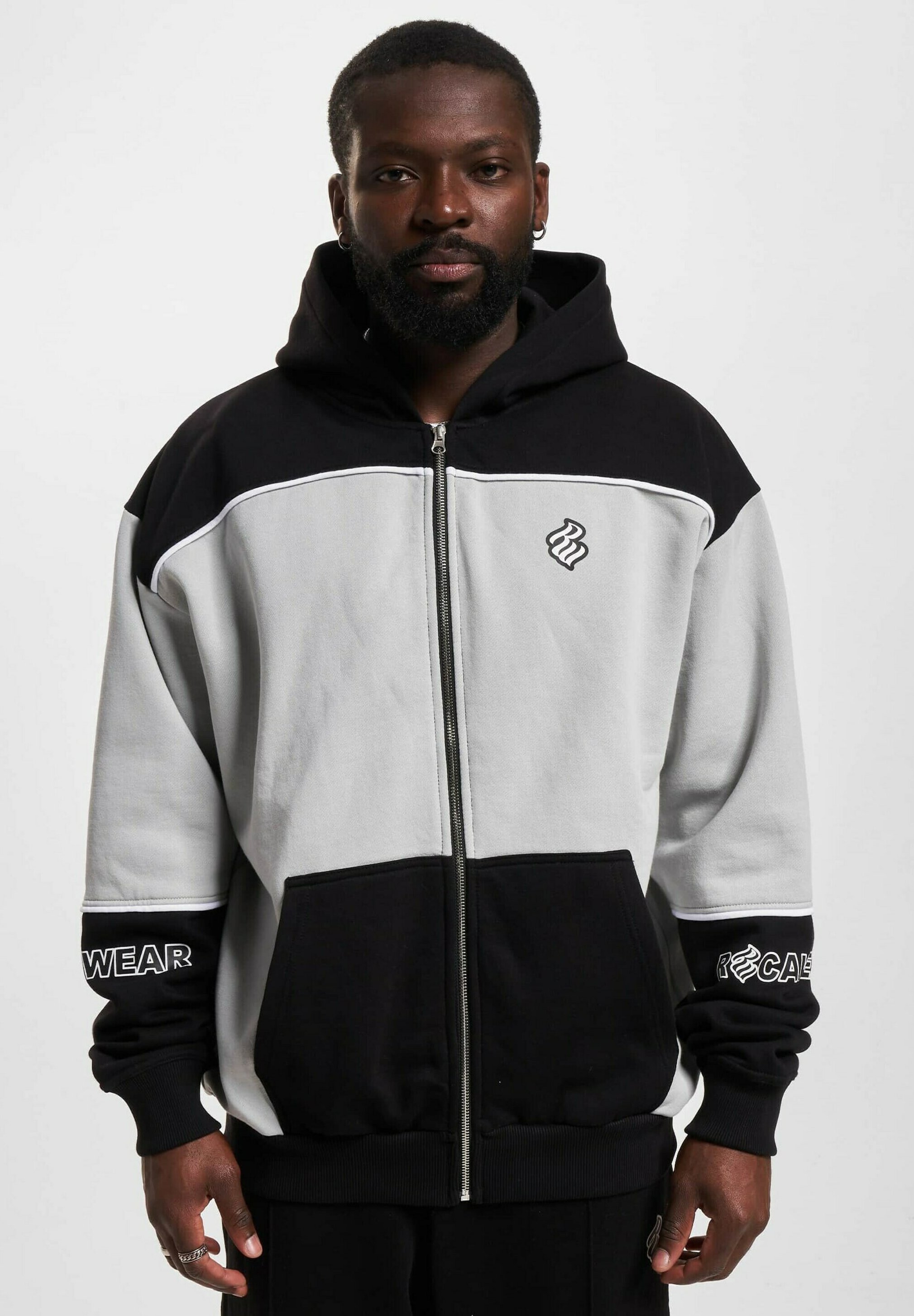 トップス Rocawear Rocawear Zip-up sweatshirt - black - Zalando