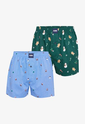 Happy Shorts, 2-PACK XMAS - Weite Boxershorts - mix