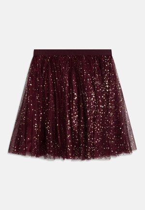 SOLO SUN SKIRT  - sukňa v tvare A - deep mulberry