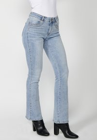 Koroshi Džínsy bootcut - azul cl light blue