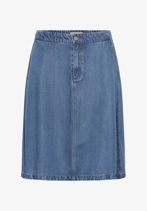 Cream, CRMARELLI SKIRT - Jupe en jean - seoul mid blue denim