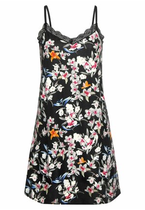 s.Oliver Nightie - schwarz geblümt
