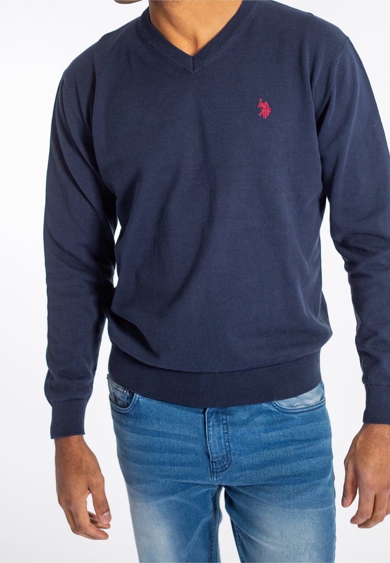 U.S. Polo Assn. Neule - dark blue