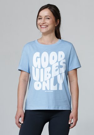 ONLY - T-shirt print - blue soul