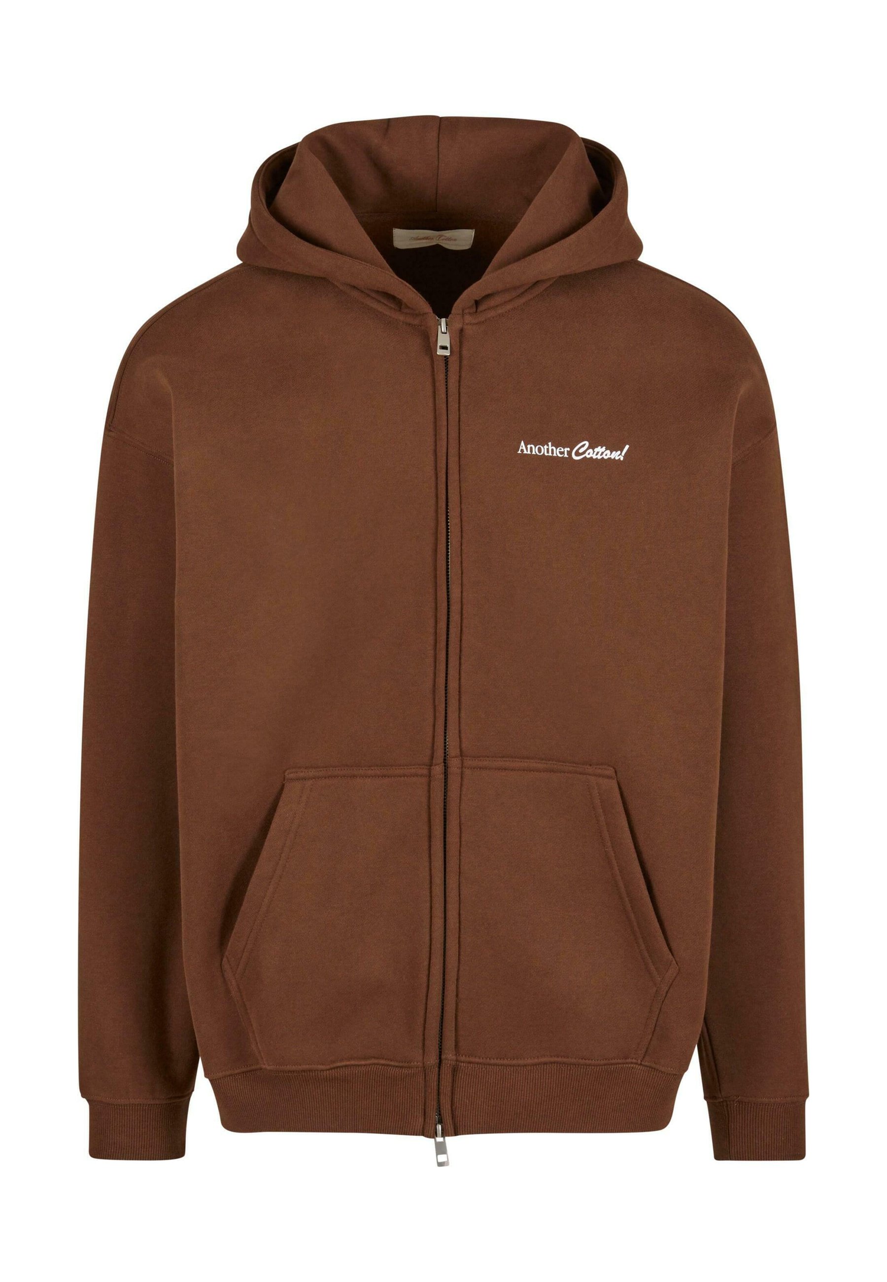 Another Cotton Lab SPRESSO MARTINI - Zip-up sweatshirt - brown
