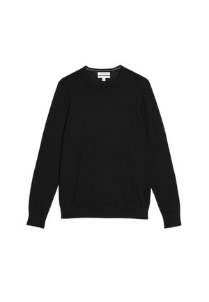 Marks & Spencer PURE EXTRA FINE CREW NECK - Svetr - black