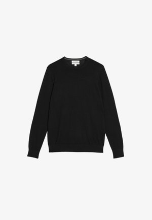 Marks & Spencer PURE EXTRA FINE CREW NECK - Svetr - black