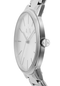 Armani Exchange QUARTZ 3 HAND & BRACELET SET - Laikrodis - silver-coloured