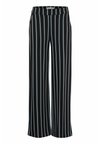 IHRUTI WIDE - Tygbyxor - black