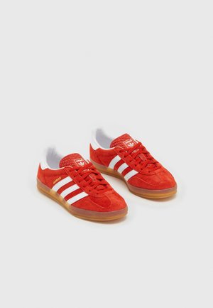 Sneakers laag - burnt orange denim