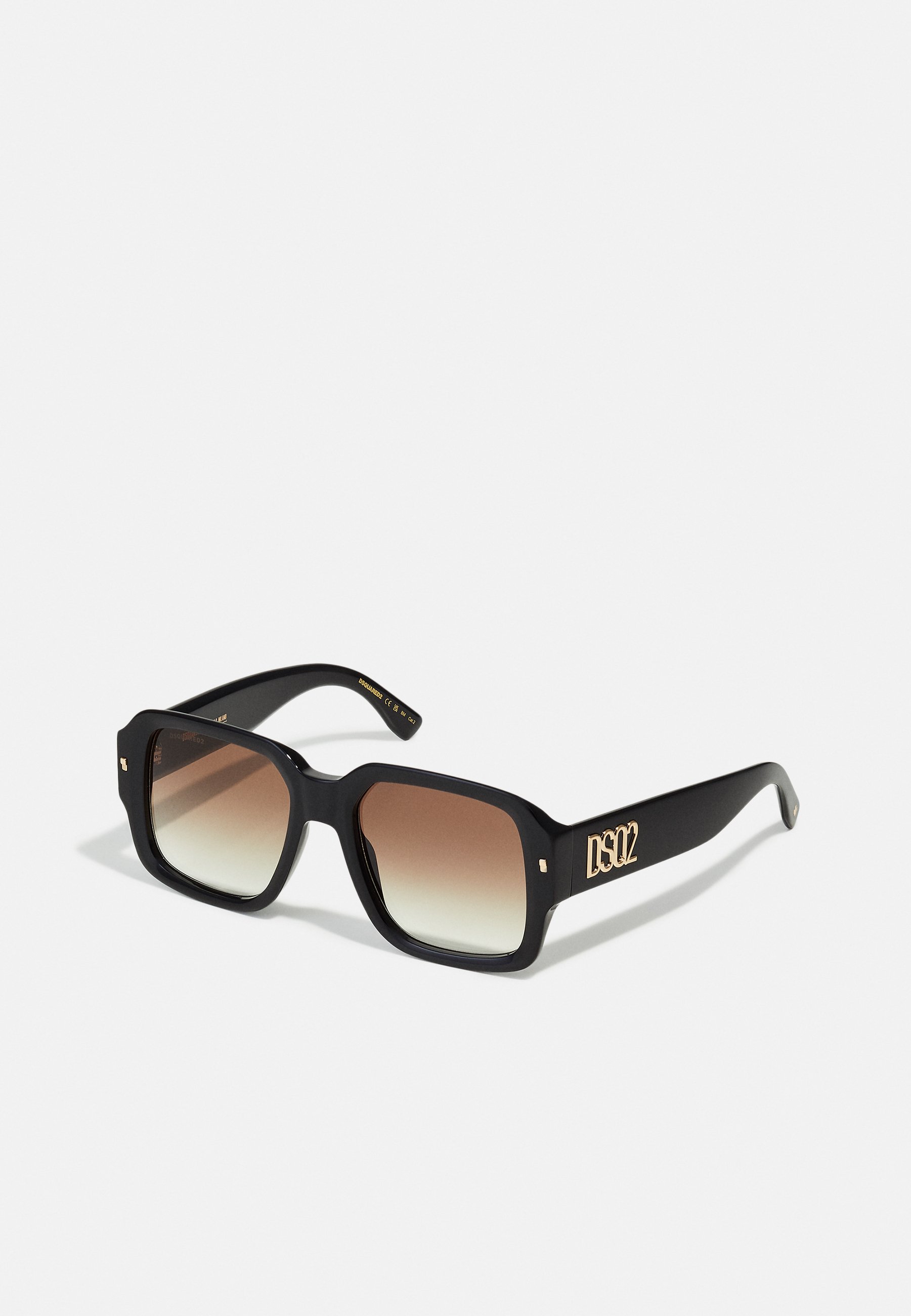 DSQUARED2 Black Frame Sunglasses with Brown Gradient Lenses DSQUARED2 0031/S Sunglasses - Havana / Grey Gradient  main image 4