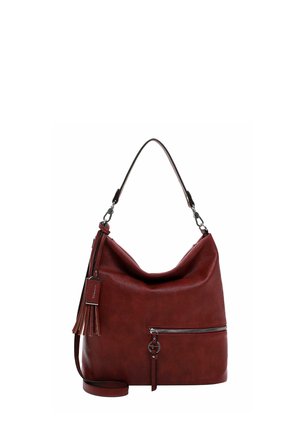 NELE - Handbag - darkred
