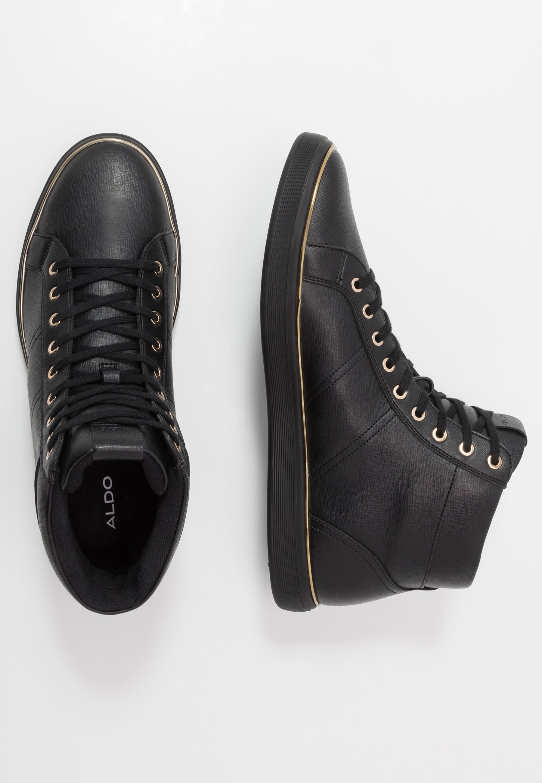 aldo black high tops