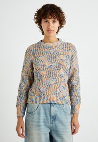 ONLY ONLLUCA ONECK - Maglione - rose smoke/multi color