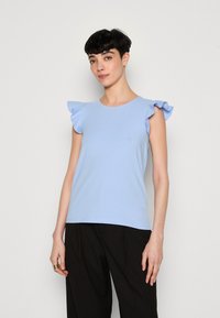 Anna Field T-shirts med print - light blue