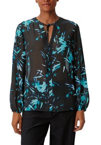 comma Bluse - schwarz