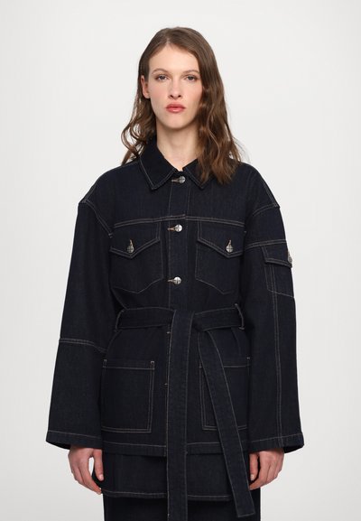 Ksubi DUTY JACKET ZENITH POP - Farkkutakki - dark blue