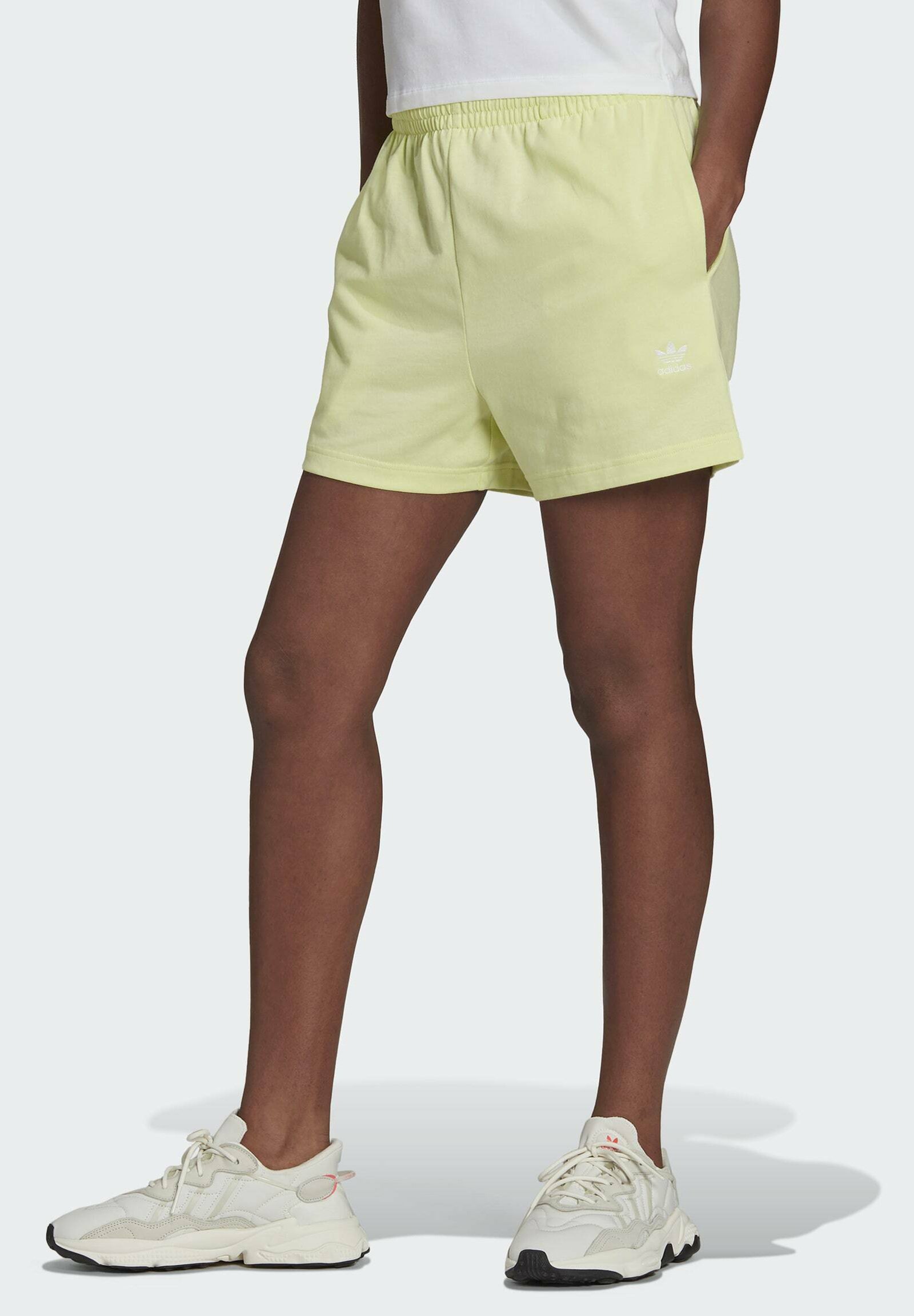 adidas Originals Shorts - yellow/Geel - Zalando.nl