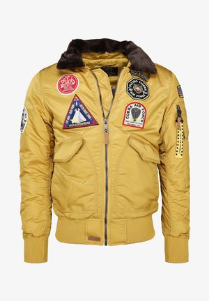 TOP GUN Bomberjacke - yellow