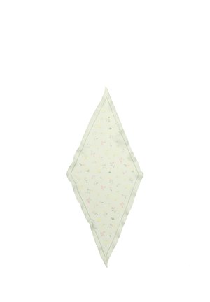 TOSSED MULTI FLORAL DIAMOND - Écharpe - light pastel green