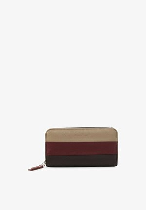 TOM TAILOR, ELLEN LONG ZIP WALLET - Geldbörse - dark brown