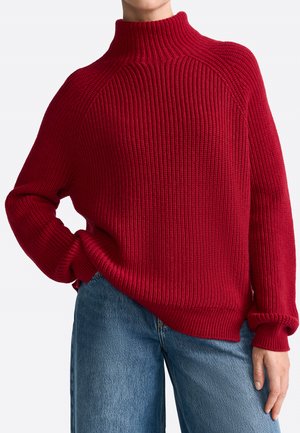 Pulover - holiday red