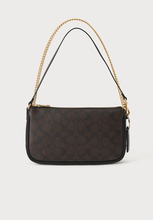 COACH, WAVERLY - Дамска чанта - black/brown
