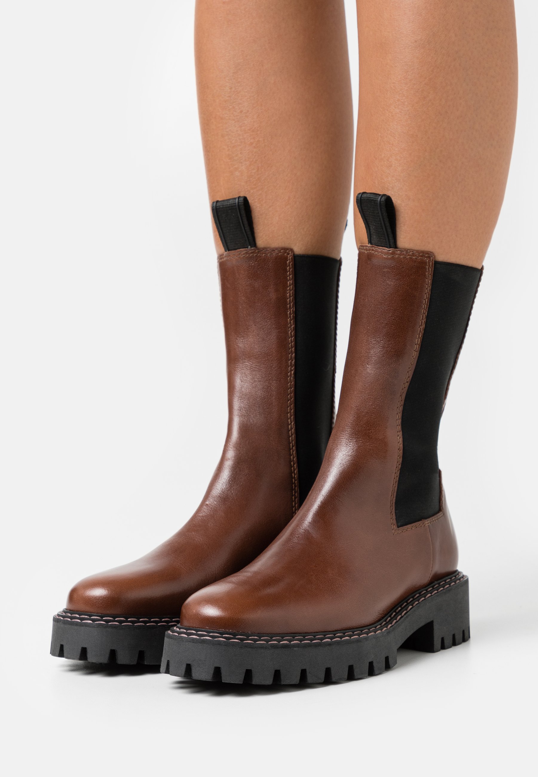 LÄST ANGIE - Plateaulaarzen - brown/Bruin - Zalando.nl