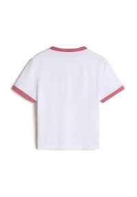 Vans APPLE BOOM RINGER - Triko s potiskem - white/mauvewood