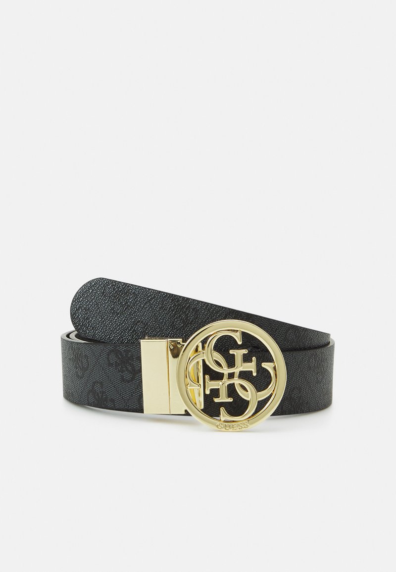 Guess NELL REVERSIBLE ADJUST BELT Belt coal/black/black Zalando.ie