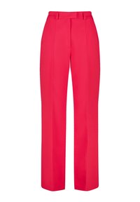 MIT WIDE - Stoffhose - cherry red