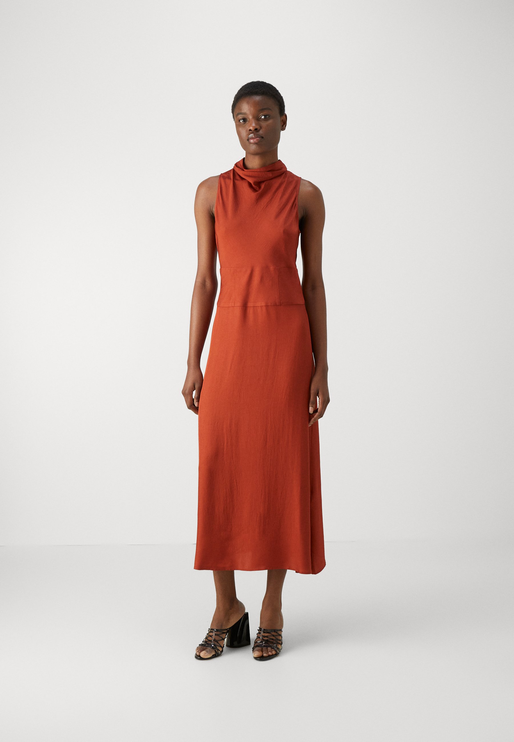 IVY OAK NABINA - Cocktail dress / Party dress - copper red/copper -  Zalando.ie