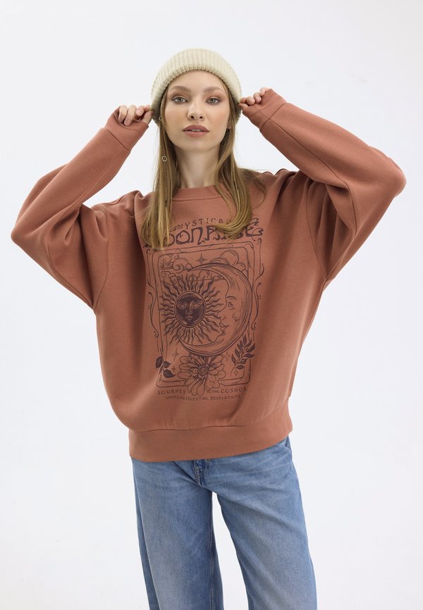 Sweatshirt - orange
