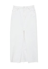 Calliope LUNGA IN DENIM - Gonna lunga - bianco