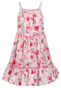 happy girls MIT FLAMINGO - Denní šaty - light pink