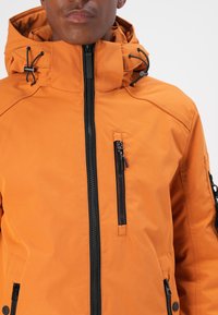 TOM TAILOR PADDED JACKET - Téli dzseki - peanut butter brown