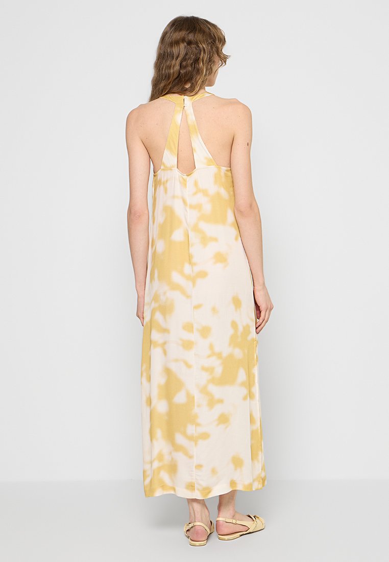 Calvin Klein Jeans PRINTED - Maxi dress - csws pgold/gold-coloured - Zalando Calvin Klein Jeans PRINTED - Maxi dress - csws pgold/gold-coloured - Zalando