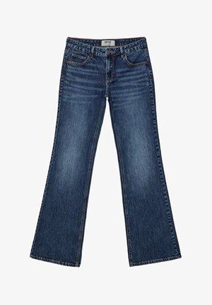 Stradivarius Flared Jeans - light-blue denim
