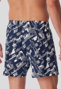 Schiesser 2 PACK - Boxershorts - dunkelblau, weiß